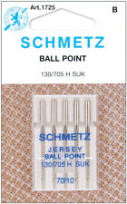 Schmetz Ball Point Jersey Machine Needles-Size 10/70 5/Pkg 1725