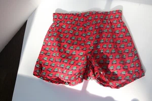 BOXERS Vineyard Vines Boys Cotton CHRISTMAS Red sz: 4T/5 EUC Truck w/ X-mas Tree - Picture 1 of 8