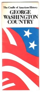 George Washington Country ~ Broschüre der touristischen Sehenswürdigkeiten mit Karte - Bild 1 von 2