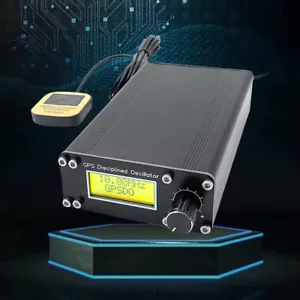 GPSDO GPS Disciplined Oscillator Color Display GNSS GPS Disciplined Clock 10MHz - Photo 1/10