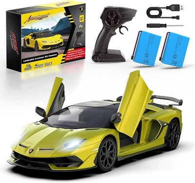 Lamborghini ferngesteuertes Auto, offiziell lizenziertes 1:14 Lambo RC Auto für Jungen - Bild 1 von 4