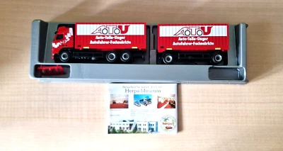 Remolque Herpa 147880 Volvo FH12 ATU AUTO PARTE UNGER carrocería intercambiable 208+209 embalaje original Foto 1 de 3