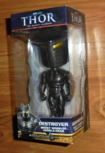 Marvel Thor El Poderoso Vengador DESTRUCTOR Wacky Wobbler Bobble Head Funko 2011 - Imagen 1 de 6
