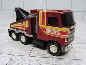Vintage Buddy L, Mack Tow Truck, Heavy Duty Wrecker 24 Hr Service, Red, 1980 - Picture 1 of 7