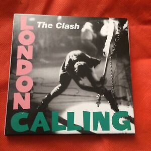 The Clash London Calling CD & DVD 2009 replica album sleeve reissue