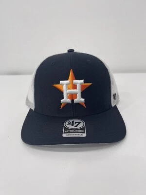 ‘47 Houston Astros MLB Meshback Trucker SnapBack Adjustable Cap Hat - Image 1 of 3