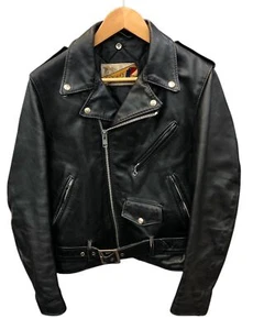 618 schott perfecto double steerhide leather motorcycle jacket Size 36 USA - Picture 1 of 10