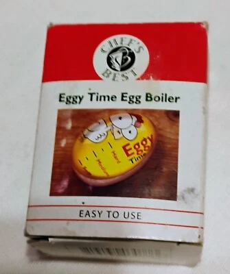 Eggy Time Egg Boiler Soft Hard Boiled Timer Chef's Best Timer for Perfect Eggs - Image 1 of 4
