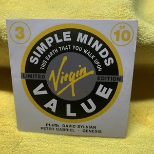 Virgin Value No. 3 | 3" CD Single 1990 | Simple Minds, Gabriel, Genesis, Sylvian - Picture 1 of 7