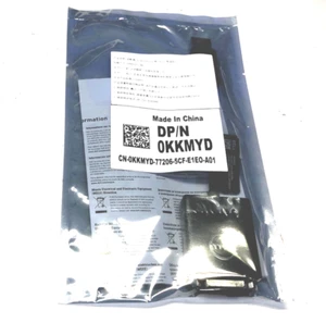 (Lot of 10) KKMYD NEW Genuine Dell DisplayPort to DVI Single Link Adapter 0KKMYD - Picture 1 of 2