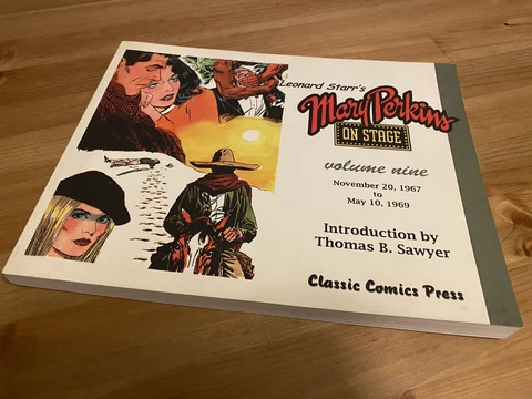Mary Perkins On Stage Book by Leonard Starr, Volume 9, NEW & Not Read Cover