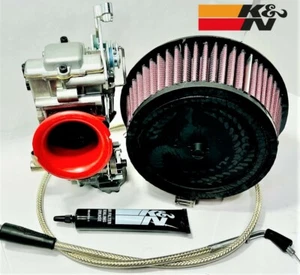 DRZ400 DRZ 400 S SM E 39mm FCR Carb Kit Keihin "Style" Complete K&N Air Intake - Bild 1 von 4