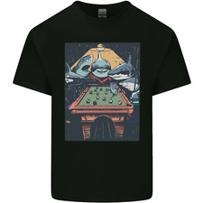 Pool Shark Snooker Player Mens Cotton T-Shirt Tee Top