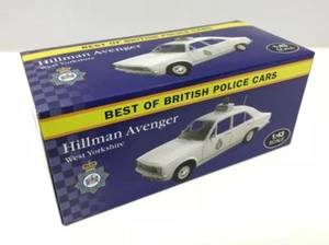 ATLAS EDITIONS BRITISH POLICE CARS HILLMAN AVENGER WEST YORKSHIRE POLICE JA12 - Picture 1 of 1