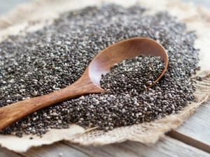 Chia Seeds 1kg 100% Whole Natural Black BULK dark - egg substitute - Picture 1 of 1