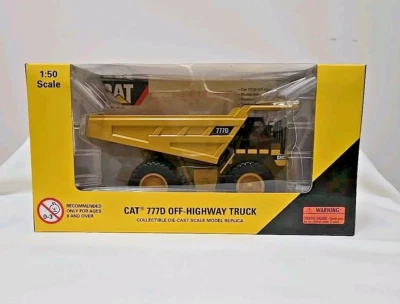 1: 50 比例猫 772D 非公路卡车 Norscot 全新带盒 55104 — 第 1/4 张图片