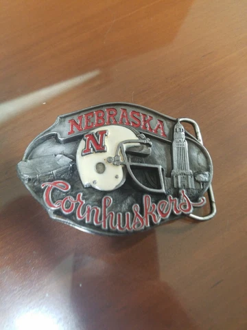 1987 Nebraska Cornhuskers NFL  Belt Buckle LE #2406 of 10,000 by Siskyou Cover