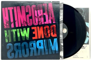 AEROSMITH - DONE WITH MIRRORS LP VINYL RECORD w/ORIGINAL ORDER FORM GEFFEN 1985 - Picture 1 of 8
