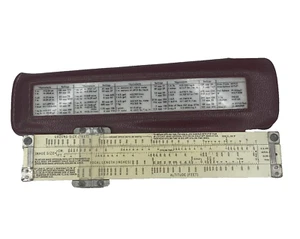 Pickett US Air Force Aerial Photo Slide Rule Type A-2 Model 700 With Sheath - Picture 1 of 19