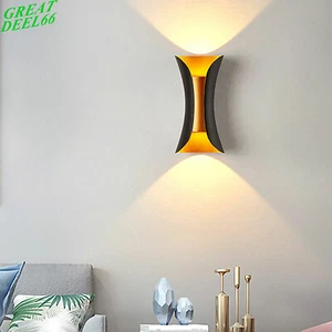 12W Modern LED Up Down Wall Light Waterproof Sconce Lamp Fixture Outdoor Indoor - Picture 1 of 10