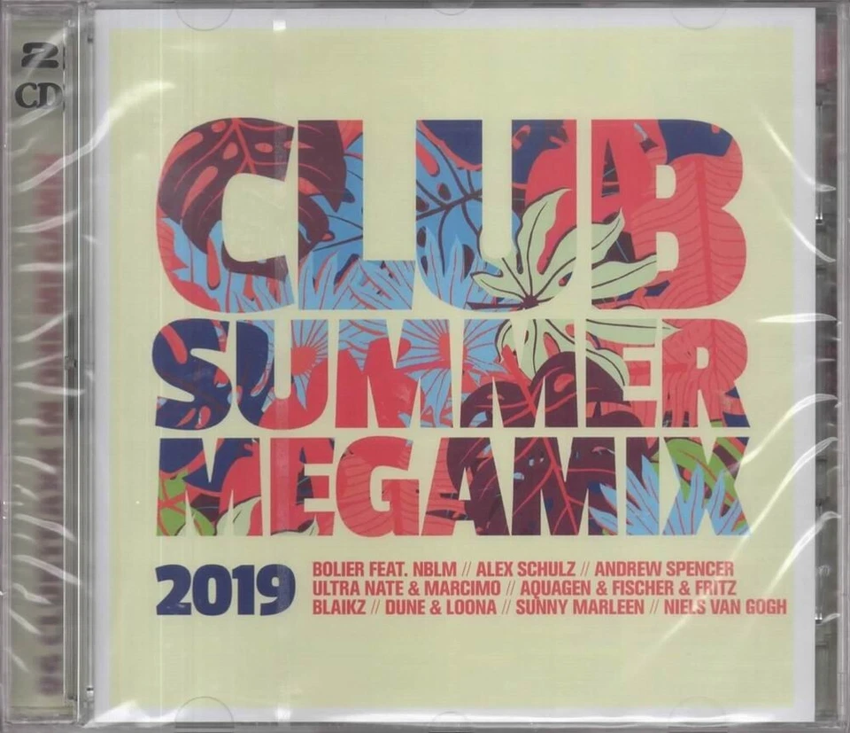 Club Summer Megamix 2019 - Various 2x CD
