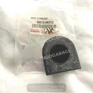 Genuine OEM Front Stabilizer Bar Mount Bush 48815-0K010 Fits 04-15 Toyota Hilux - Foto 1 di 3