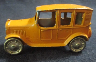 Vintage Tootsietoy Nº 4629 Sedán Cabina Amarilla 1923 Naranja 3" Foto 1 de 4