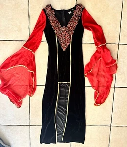 Dreamgirl Mittelalter Madien Kostüm Erwachsene Arwen Prinzessin Halloween Kostüm M - Bild 1 von 9