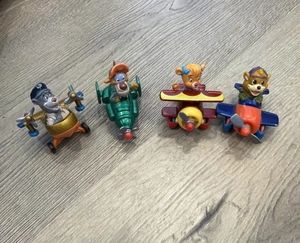 Vintage 1989 Komplettsatz 4 Disney TaleSpin Flugzeug McDonalds Spielzeug - Bild 1 von 2