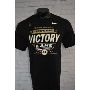 Camiseta Nike Hombre Talla XL UGA 2021 Campeones Nacionales Georgia Bulldogs DAWGS - Imagen 1 de 6