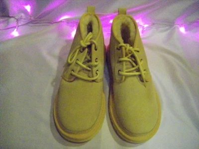 UGG Neumel Boot Yellow Suede Women's Size 8 New - Image 1 of 4