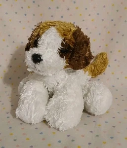 Peluche de peluche Aurora World St Bernard cachorro perro marrón blanco flopsie 6" - Imagen 1 de 9
