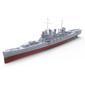 Kit Modelo 700 EE. UU. LightCruisers Clase Brooklyn, USS Brooklyn (CL-40), 1941 Full Hu - Imagen 1 de 3