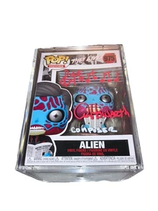 Funko POP! Películas They Live ALIEN #975 Compositor Alan Howarth Firmado Certificado Beckett - Imagen 1 de 7