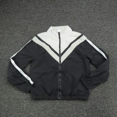 Chaqueta ROSA Victorias Secret para mujer XS cremallera completa cortavientos cinta recorte damas Foto 1 de 4