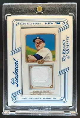 2010 Topps T206 Микки Мэнтл мини в рамке Джерси Piedmont #TR-MM Yankees - Изображение 1 из 2