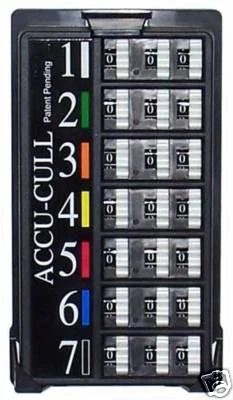 Accu-Cull Culling System Tournament Weight Recorder NEW! fish culling system USA