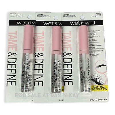 Wet N Wild Megaclear  Lash & Brow Mascara - 1114130 Clear/Transparent - Image 1 of 3