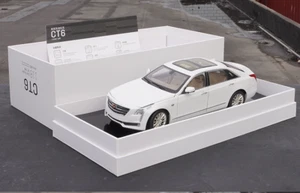 1/18 Cadillac CT6 2016 Diecast Metal Model Car Display Collection White/Gray - Picture 1 of 13