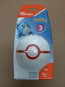 Brand New Mega Construx Pokemon Series 3 Poliwag - Bild 1 von 1