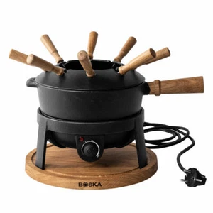 Boska Juego de Fondue Eléctrico Pro, Olla de Fondue, Hierro Fundido, Negro, 2.2 L, 853560 - Imagen 1 de 2