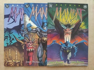 Batman Man-Bat #1-3 Complete DC Elseworlds FN/VF To VF/NM 1995 Delano Bolton (2) - Picture 1 of 9