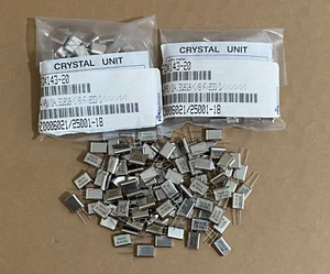 HC49/U 14.318180MHz, Fox Part# FOX143-20, 73pcs - Picture 1 of 4