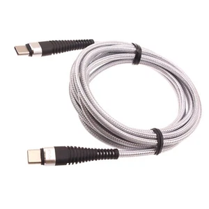 Type-C to USB-C 6ft PD Cable Charger Cord Power Wire Sync for Cell Phones - Picture 1 of 5