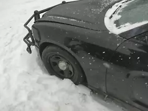 13 DODGE CHARGER Fender Driver Leftpitch Black Px8 - Picture 1 of 1
