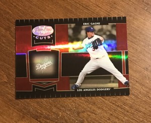 Eric Gagne 2004 Leaf Legendary Cuts Marble Red #106 Los Angeles Dodgers 27/100