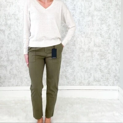 Pantalones bolsa de papel orquídea negra Foto 1 de 4