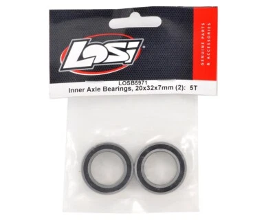 Losi LOSB5971 20x32x7mm Inner Axle Bearing Set (2) Five-T Axial Jeep Honcho - Image 1 of 3
