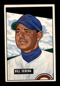 1951 Bowman #246 Bill Serena EX