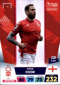 Premier League 22/23 Panini # 287 - Steve Cook - Team Mate